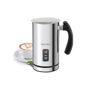 Secura‎ Electric Milk Frother, Automatic Milk Steamer Warm or Cold Foam Maker